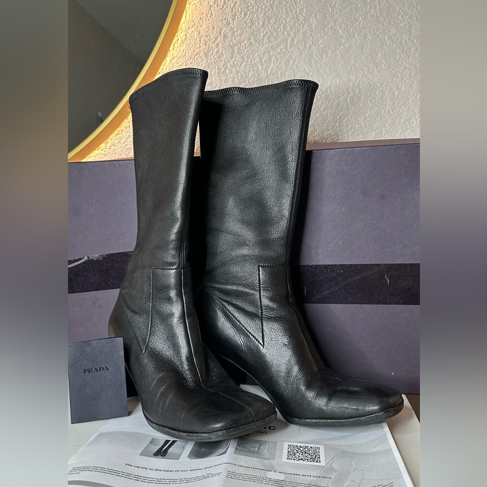 Prada boots without lock size 38.5